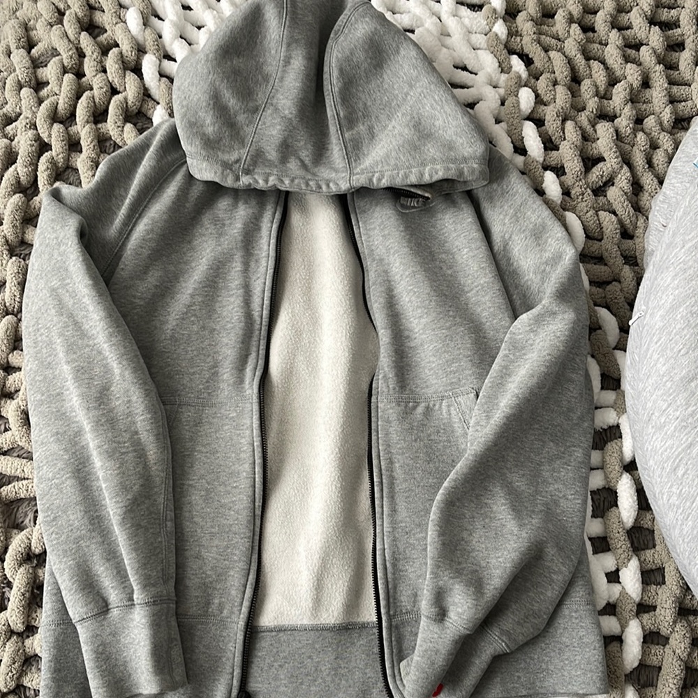 Gray Zip Up